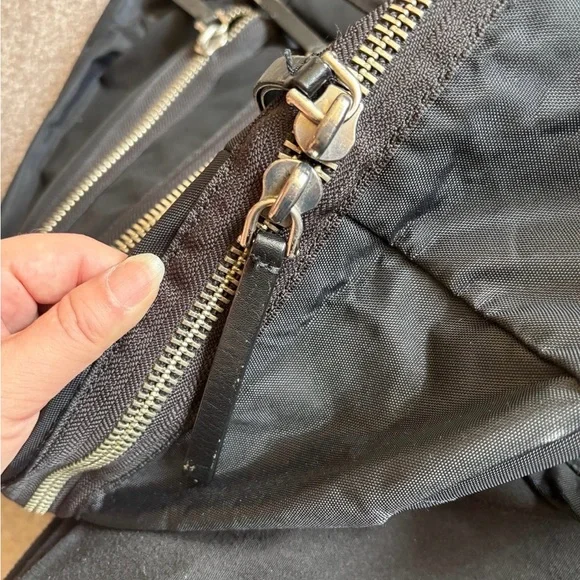 Auth Marc Jacobs Black Nylon Backpack - Picture 5 of 10